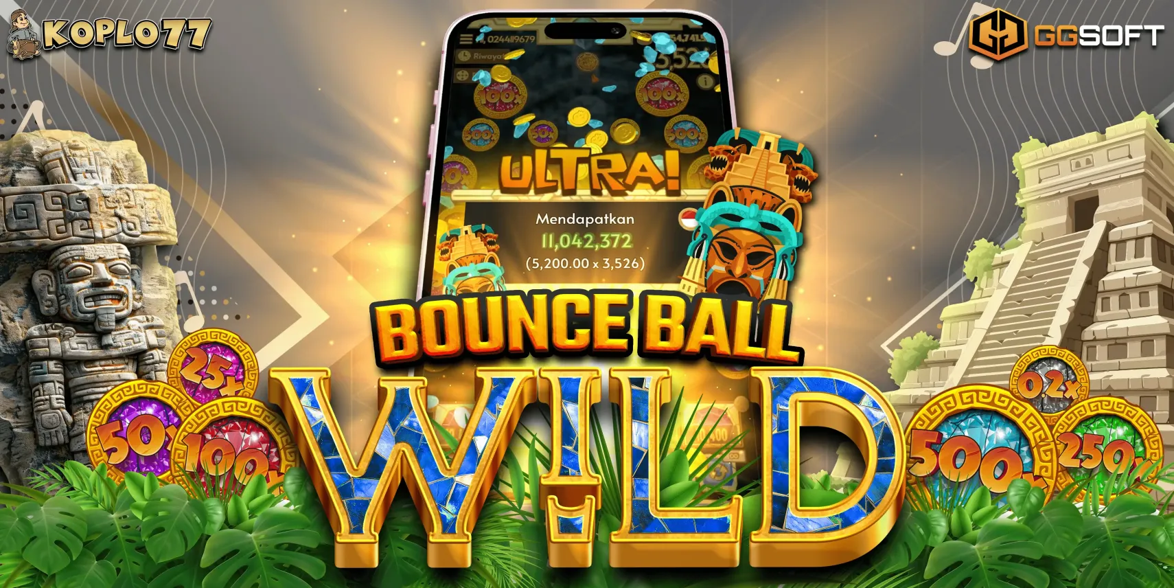 BOUNCE BALL WILD X KOPLO77