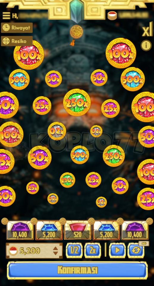 Tampilan WILD BALL
